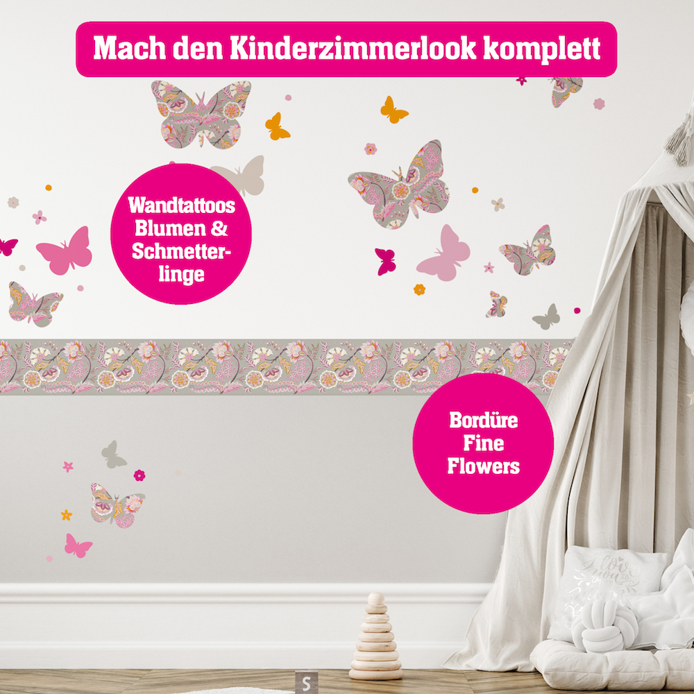 Bordüren & Wandtattoos für Kinderzimmer